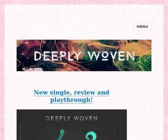 Deeplywovenband.com(Deeply Woven) Screenshot