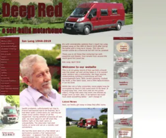 Deepredmotorhome.com(Deep Red) Screenshot