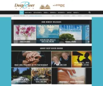 Deepriverbooks.com(Deep River Books) Screenshot