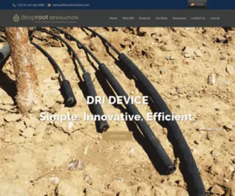 Deeprootrevolution.com(Superior Deep Root Irrigation) Screenshot