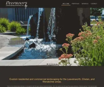 Deeprootslandscapes.com(Deeproots Landscape & Nursery) Screenshot