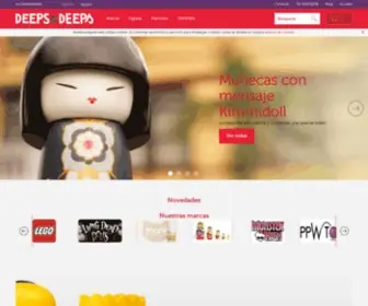 Deepsanddeeps.com(Figuras de colección) Screenshot