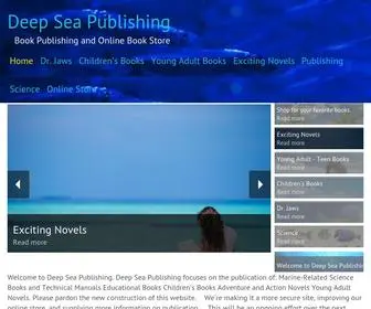 Deepseapublishing.com(Book Publishing and Online Book Store) Screenshot