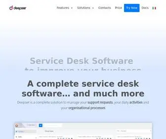 Deepser.com(Help Desk Software With ITAM & IT Workflows) Screenshot