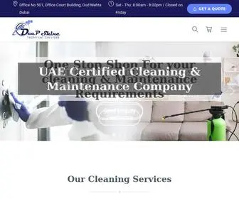 Deepshine.ae(Best Cleaning and Maintenance Company in Dubai) Screenshot