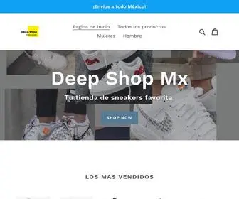 Deepshopmx.com(Deep Shop Mx) Screenshot