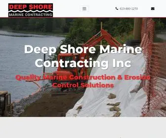 Deepshoremarinecontracting.com(Deep Shore Marine Contracting) Screenshot