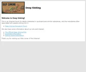 Deepsinking.org(Deep Sinking) Screenshot