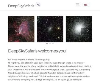 Deepskysafaris.com(Home) Screenshot