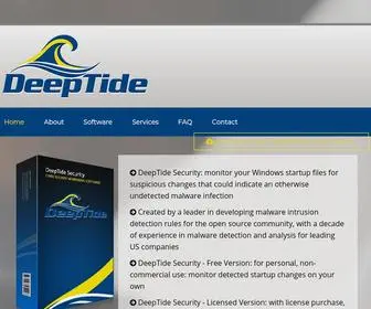 Deeptide.com(Monitor Startup Files) Screenshot