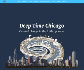 Deeptimechicago.org(Deep Time Chicago) Screenshot