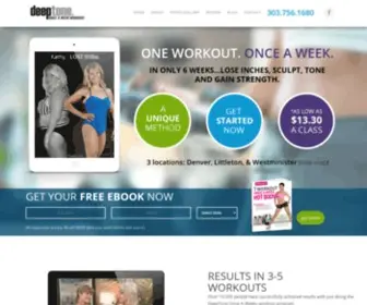 Deeptone.com(Once A Week Workout) Screenshot