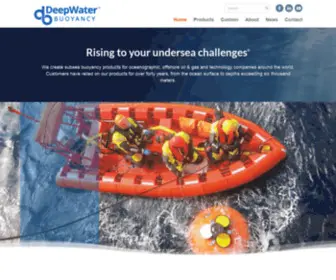 Deepwaterbuoyancy.com(Deepwaterbuoyancy) Screenshot
