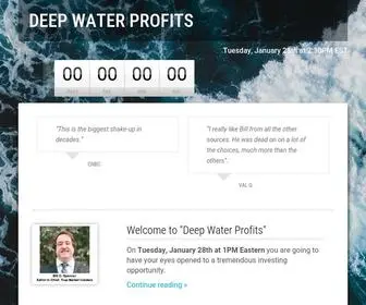 Deepwaterprofits.com(Deep Water Profits) Screenshot