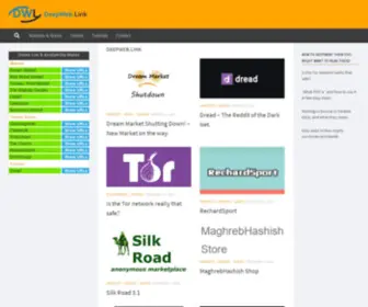 Deepweb.link(Deepweb link) Screenshot