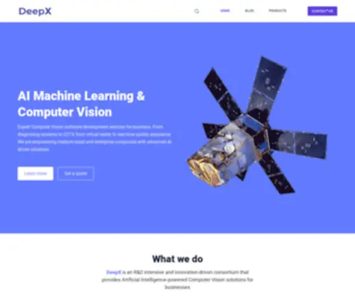 DeepXhub.com(Computer Vision & AI Workforce Professional Services) Screenshot