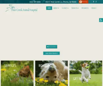 Deercreekah.net(Veterinarian in Phoenix) Screenshot