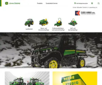 Deere.lu(John Deere Luxemburg) Screenshot