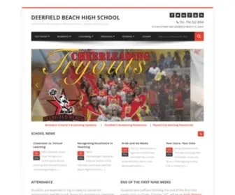 Deerfieldbeachhigh.net(“bucks united) Screenshot