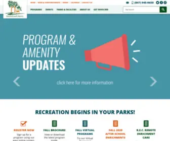 Deerfieldparkdistrict.org(Deerfield Park District) Screenshot
