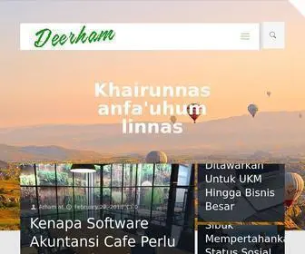 Deerham.com(SEO consultant and Investor) Screenshot