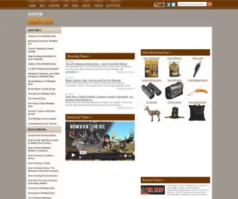 Deerhunter.com(Deer Hunting Articles) Screenshot