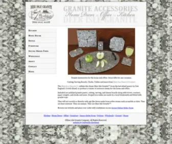 Deerislegranite.com(Deer Isle Granite Company) Screenshot