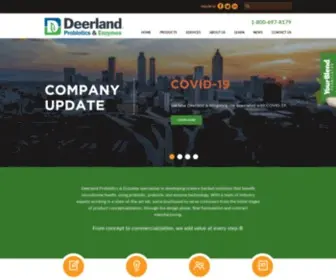 Deerlandenzymes.com(Deerland Probiotics and Enzymes) Screenshot