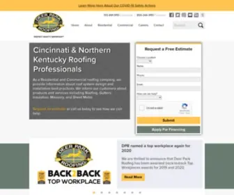 Deerparkroofing.com(Deer Park Roofing) Screenshot