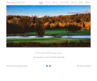 Deerrungolfnj.com(Deer Run Golf Club) Screenshot