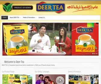 Deertea.com(WojoLite CMS) Screenshot