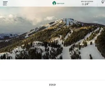 Deervalley.com(Ski Bike Hike Park City Utah at Deer Valley Resort) Screenshot