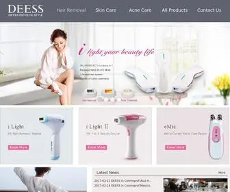 Deessbeauty.com(Deess) Screenshot