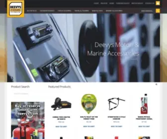 Deevys.com(Deevys Motor & Marine Accessories Waterford) Screenshot