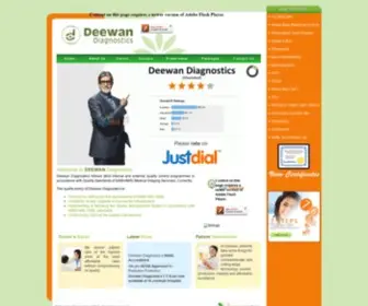 Deewandiagnostics.com(Best Diagnostic Center in Delhi/NCR) Screenshot