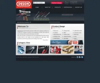 Deewansons.com(Manufacturers and Exporters Hand tools) Screenshot