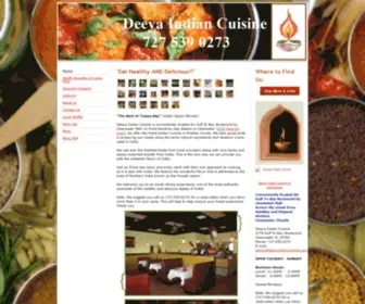 Deeyaindiancuisine.com(deeyaindiancuisine) Screenshot