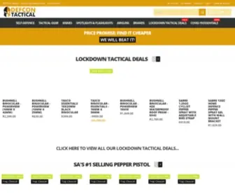 Defcon.co.za(DEFCON Home & Self) Screenshot