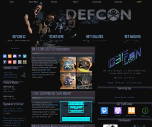 Defcon.org(CON®) Screenshot