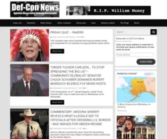 Defconnews.com(The Definitely Conservative News Network) Screenshot