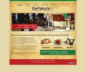 Defalcosdeli.com(Italian Eatery) Screenshot