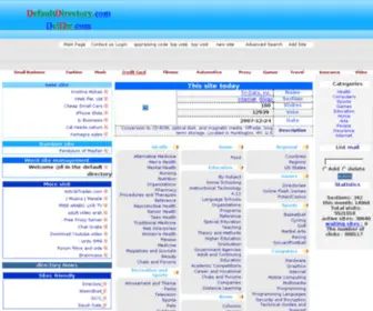 Defaultdirectory.com(Default Directory) Screenshot