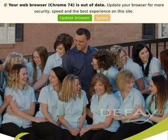 Defayortho.com(DEFAY ORTHODONTICS) Screenshot