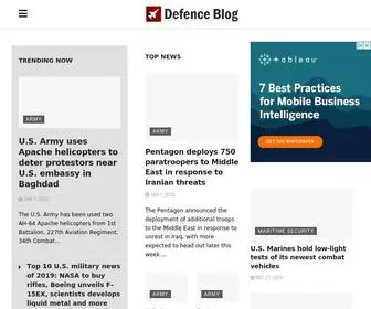 Defence-Blog.com(Defence blog) Screenshot