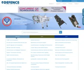 Defence-Industries.com(Defence Industries B2B Portal for Complete Business Solutions) Screenshot