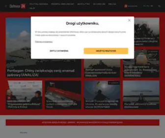 Defence24.pl(Wojsko, bezpieczeństwo, geopolityka, wojna na Ukrainie) Screenshot