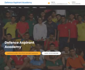 Defenceaspirantacademy.com(Defence Aspirant Academy) Screenshot