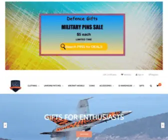 Defencegifts.com.au(Defence Gifts) Screenshot