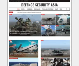Defencesecurityasia.com(Defence Security Asia adalah laman web berita pertahanan dan keselamatan) Screenshot