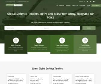 Defencetenders.com(Defence Tenders) Screenshot